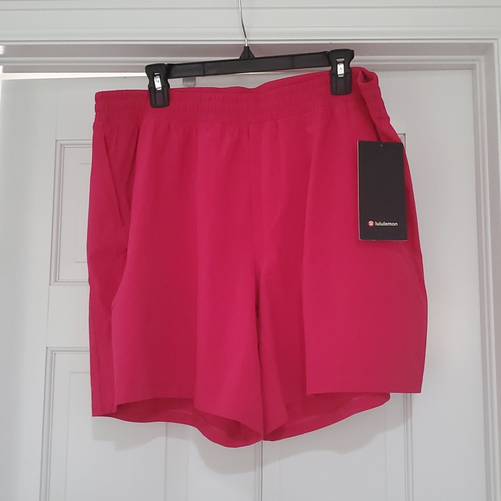 NWT Lululemon Pace Breaker 7in Passionate Shorts Sz XXL